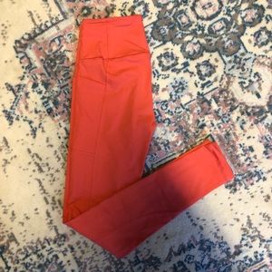 Coral Athletic Leggings